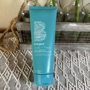 Briogeo Style + Treat Yuzu + Plum Oil Air Dry Hair Styling Cream Leave-In Frizz